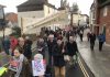 Protesters take to streets