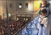 Choirboy sings to crowd of 2000 in Canterbury
