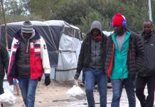 Migrants in Calais