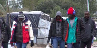 Migrants in Calais