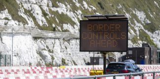 Border controls ahead